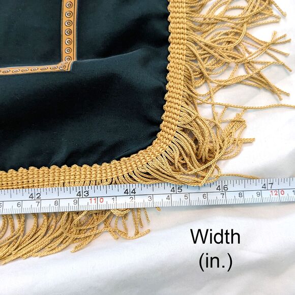 Vintage Polo Ralph Lauren Crest Tablecloth Scarf Tapestry Rare 80s Big Pony 45" - Picture 7 of 10